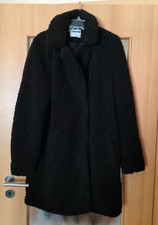 Damen Teddy Mantel XL NOISY MAY schwarz neu ohne Etikett - ungetragen -