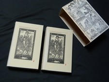 Boccaccio "Das Dekameron" 2 Bände leinengebunden OSU Schuber