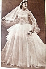 altes Modeheft von 1956 mit