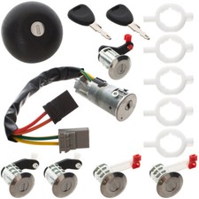 SCHLIEßZYLINDER ZÜNDSCHLOSS TANKDECKEL SET FÜR RENAULT MASTER OPEL MOVANO 98-