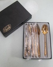 6 Kaffeelöffel Chambly Volga Frankreich vergoldet