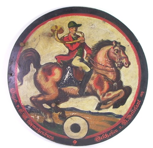 Antike schiessscheibe - -,