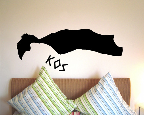 Wandtattoo insel kos - wandtattoo,