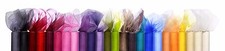 Organza Stoff / Rolle 36cm x