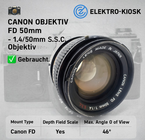 Canon objektiv 50mm - 📸,
