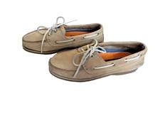 Timberland Damen Mokassins - Original Classic Boat, Wildleder beige, Gr. 40