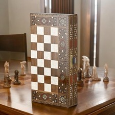 Backgammon Premium Handarbeit