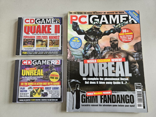 Gamer magazine demo discs - magazine,