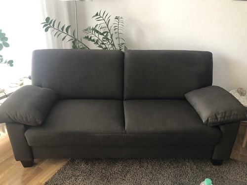 Couch braun von ewald - 3&2,