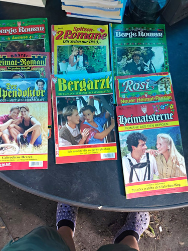 Romanhefte konvolut berge - romanhefte,