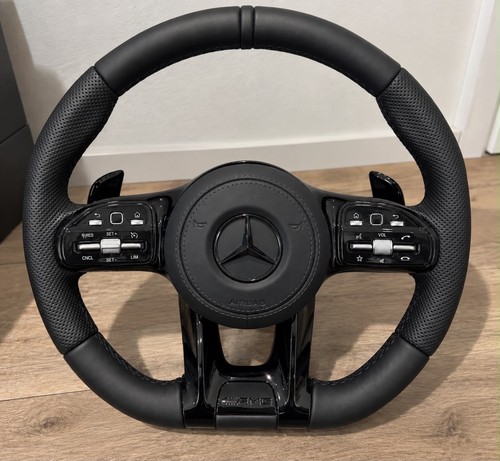 Mercedes amg lenkrad schwarz - lenkrad,
