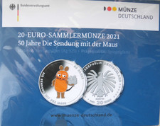 20 Euro Sammlermünze Silber