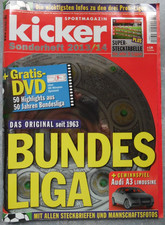 Kicker -Sonderheft- Bundesliga 2013/14 + Super Stecktabelle für alle 3 Ligen
