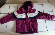 Crivit Skijacke Schneejacke Winterjacke Kinder Gr. 122/128 lila schwarz Mädchen