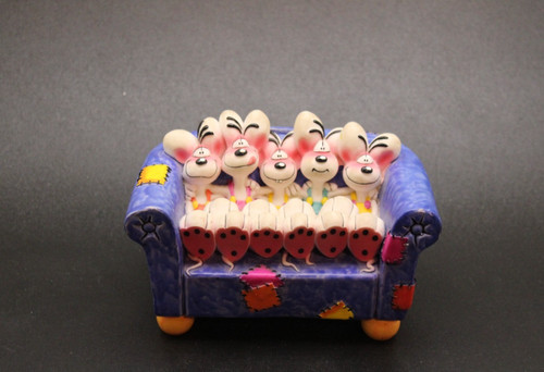 Diddl maus spardose sofa - diddl, /