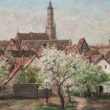 Stadtansicht Nördlingen Sankt