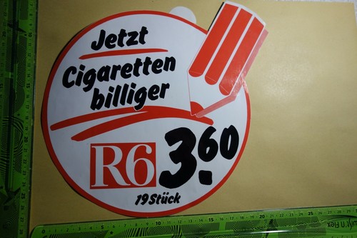 Alter aufkleber tabak - alter,
