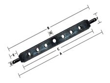 Ackerschiene Kat 1 540mm Traktor Aufnahme Arbeitsgeräte Heckanbau ?‍?universal