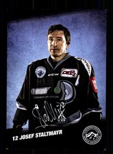 Josef Staltmayr SC Riessersee 2015-16 Autogrammkartel Eishockey + A 165293