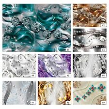 Fototapete ABSTRAKT DIAMANT Tapete Vlies Gometrisch Glanz 3D EFFEKT + KLEISTER