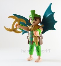 Playmobil grüner asiatischer Drachenkrieger mit Flügeln Mystery Serie 13 9332...