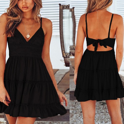 Sexy damen sommerkleid - sexy,
