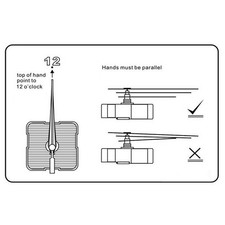 Silent Quartz Uhrwerk Ersatz