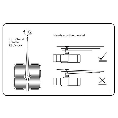 Silent quartz uhrwerk ersatz - silent,