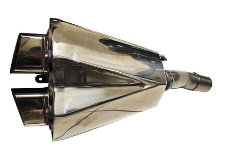 Originale linker auspuff - originale,