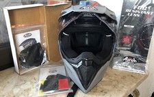 Airoh Integral Helm, Commander Skill Matt, Grau in Größe M