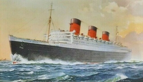 Rms queen mary liner - mary,