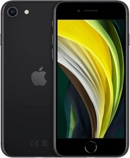 Apple iPhone SE – 2. Generation (2020) schwarz 64GB- 4,7"- SIM-Free A2296