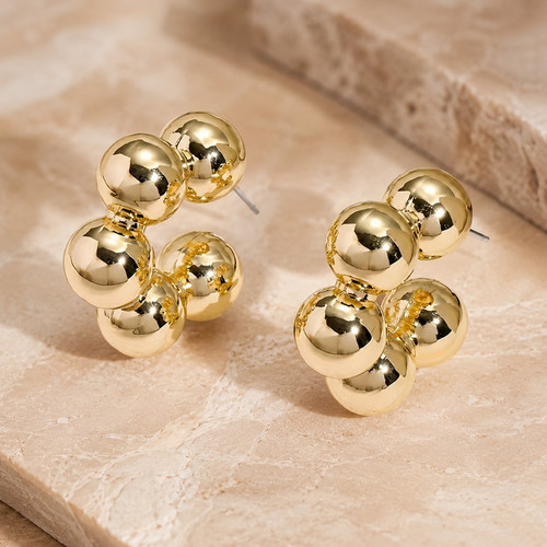 Goldfarbene creolen damen - goldfarbene,