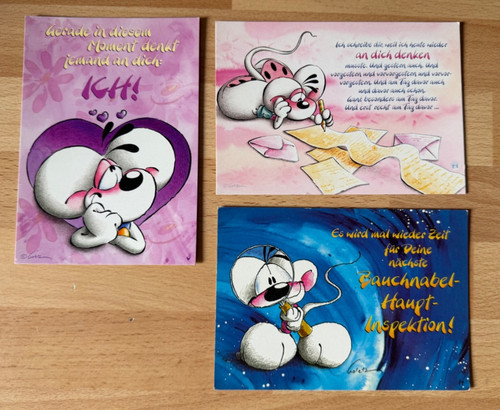 Diddl postkarte serie - postkarte, h