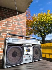 Sharp GFGF 8585 Ghettoblaster Radio Recorder Vintage Retro 80er Jahre Kassetten