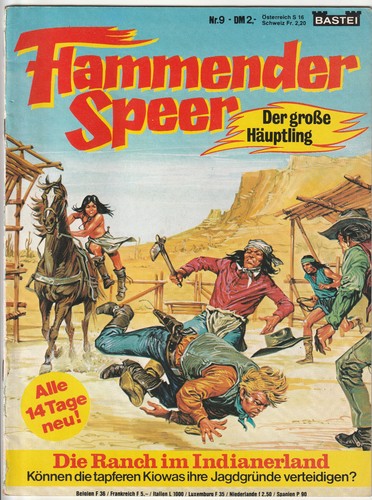 Flammender speer 9 ohne - flammender,
