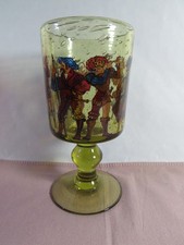 Vintage Weinkelch Luftblasen