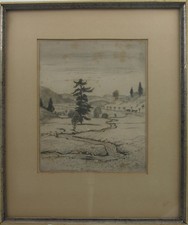 Radierung Hans Thoma unter