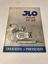 Ersatzteilliste / Preisliste ILO Motor "FP50" (1954)