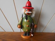JÄGER, JÄGER traditionelles Holz Weihrauch Raucher Mann ECHT ERZGEBIRGE