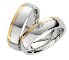 Ring Freundschaftsringe Partnerringe Verlobungsring Edelstahl Silber Gold Gravur