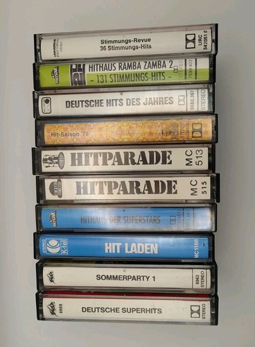 Kassetten konvolut 10x - kassetten,