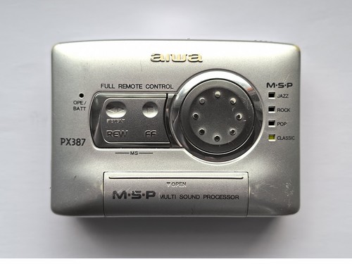 Aiwa px387 walkman mc - aiwa, /