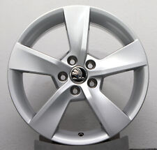 1x Original Skoda Fabia Rapid Felge 7Jx16 ET46 16 Zoll 5JA601025AD Alufelge