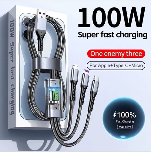 3in1 multi 100w usb - 3in1, pd