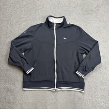 NIKE Roger Federer Trainingsjacke Jacke Gr. XL Tennis Sportjacke 18315 Grau