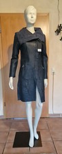 Damen echtleder mantel - echtleder,
