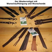 NEU! BioThane Westernzügel, offener Zügel, Wunschende, Wunschaufhängung 