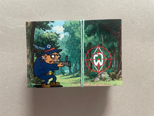 Hamburger sticker - sv,