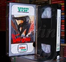 Die Rückkehr Des KING KONG VMP Glasbox Vhs Aus Sammlung TIP TOP + ULTRA SELTEN